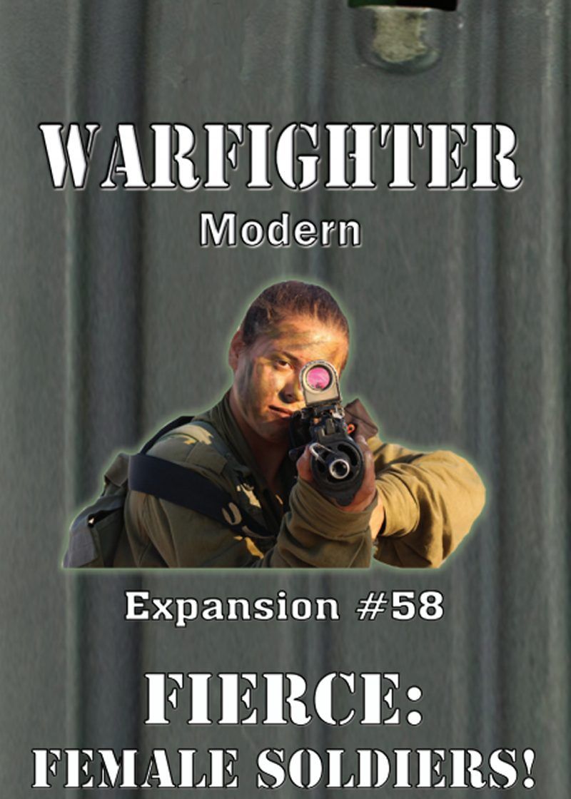 Coperta Warfighter: Expansion #58 – Fierce: Female Soldiers!