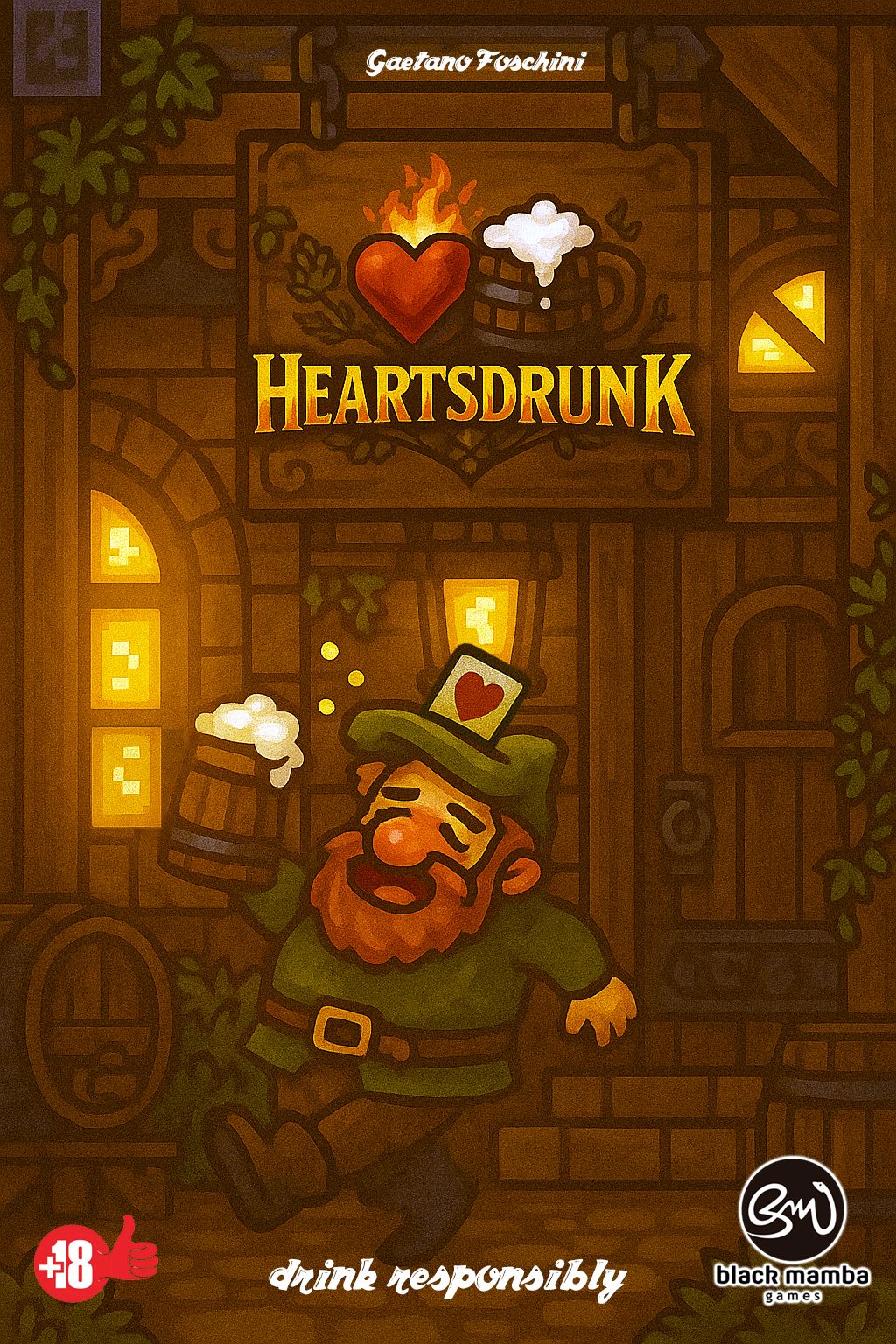 Cover art for HeartsDrunk