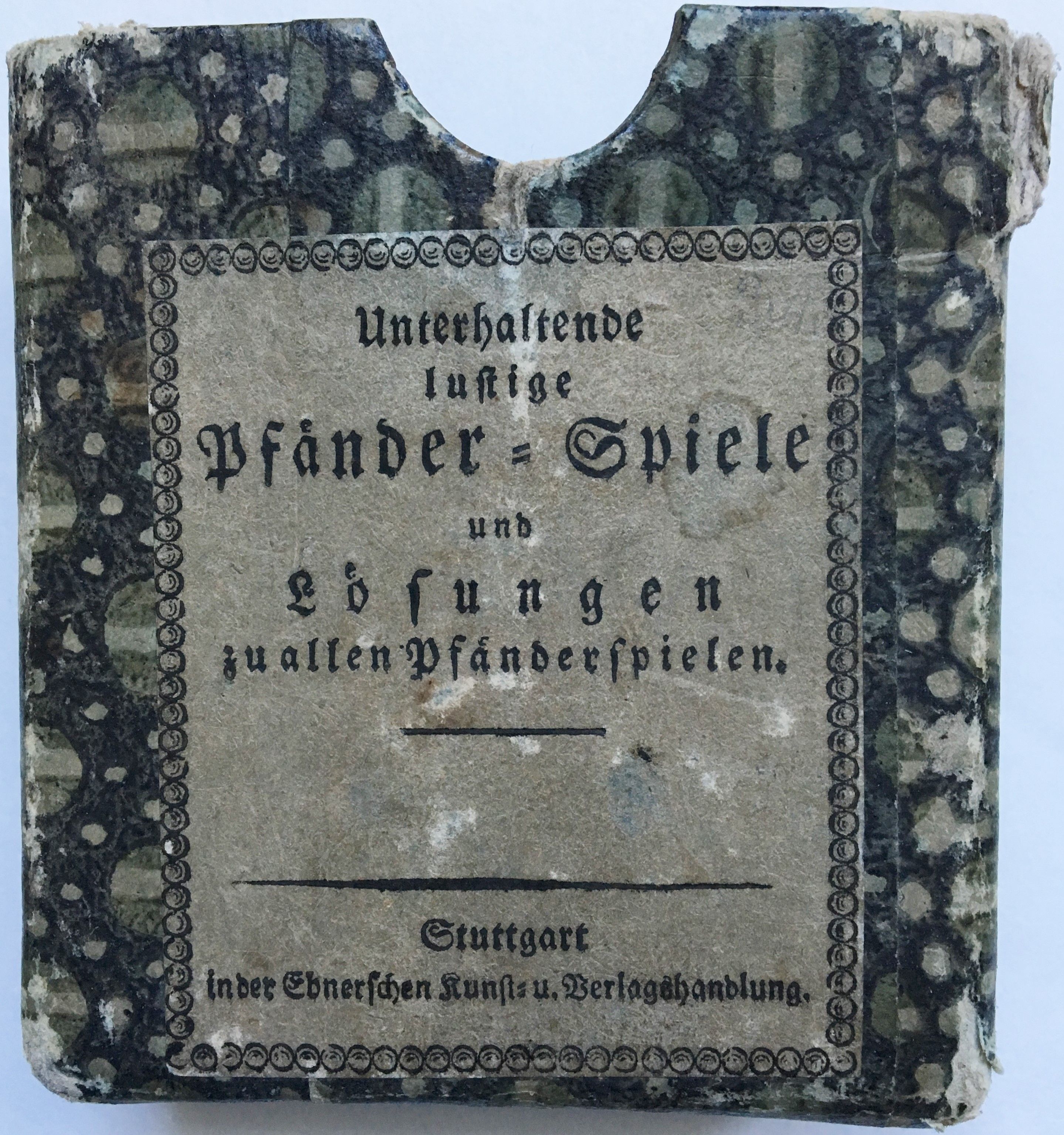 Pfänder-Spiele