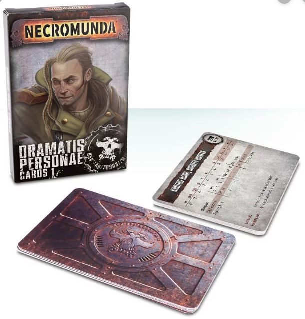 Necromunda Underhive: Dramatis Personae Cards 1 cover art