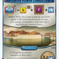 Terraforming Mars: Neptunian Power Consultants Promo Card