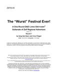 RPG Item: ZEFI6-05: The "Wurst" Festival Ever!