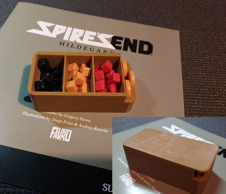 Insert token organiser (3D print file) | Spire's End: Hildegard