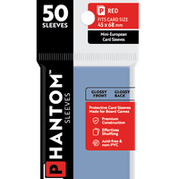 45x68 Mini-European Card Sleeves - Gloss/Gloss (48 x 71)