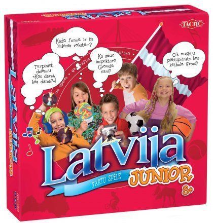 Latvija faktu spēle junior cover art