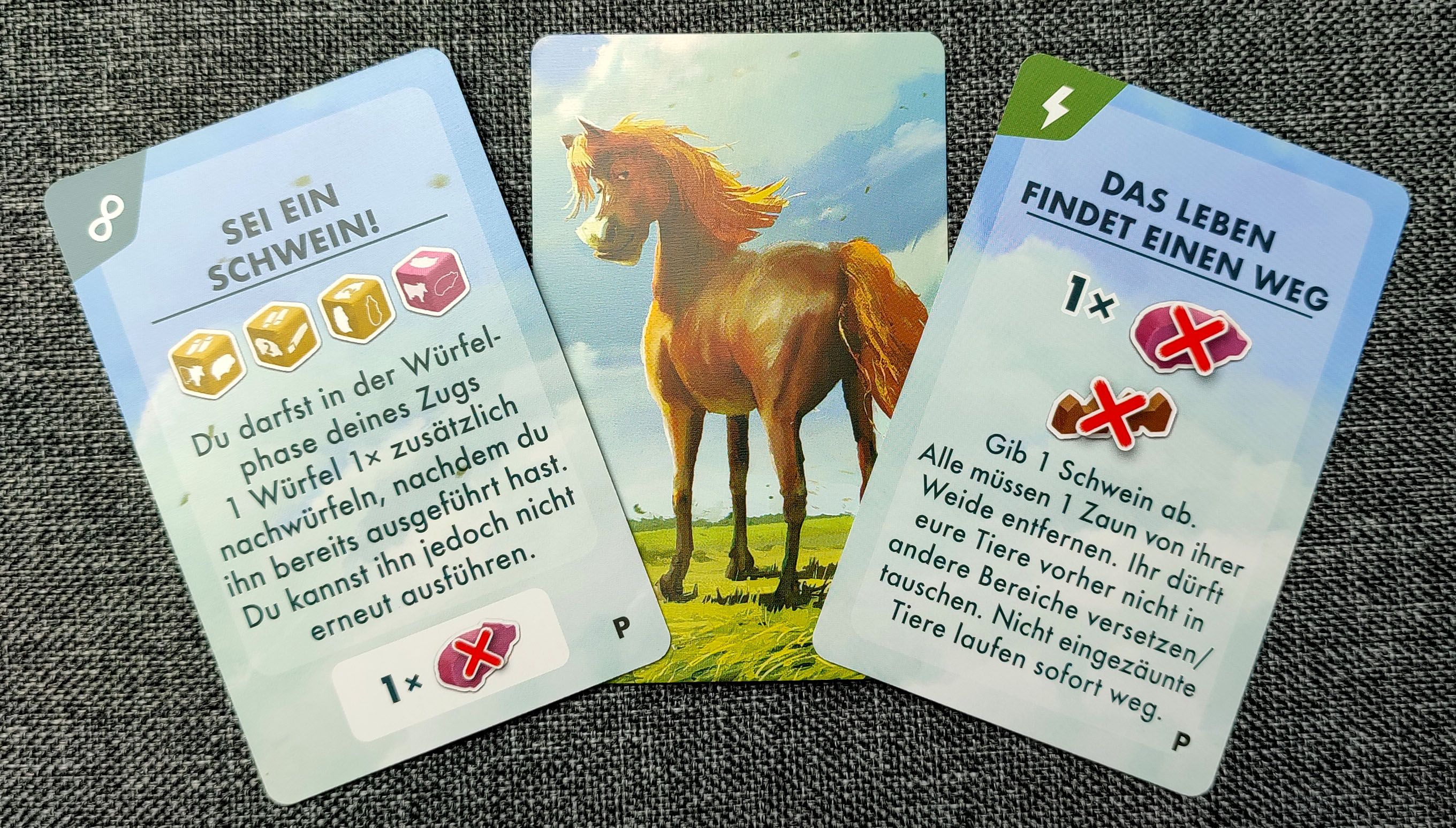 Mein Königreich für ein Pferd: Promokarten