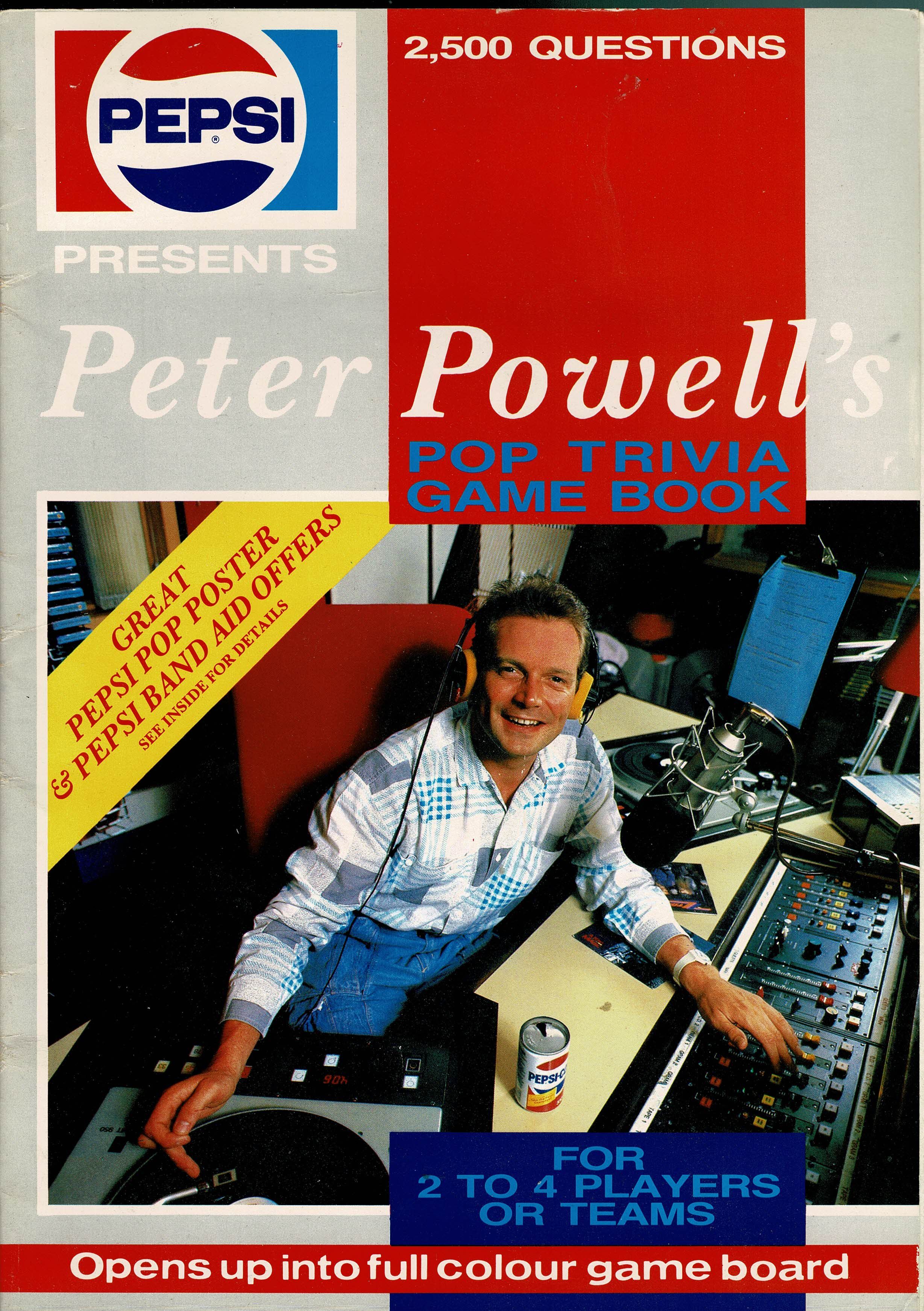 Peter Powell's Pop Trivia box art