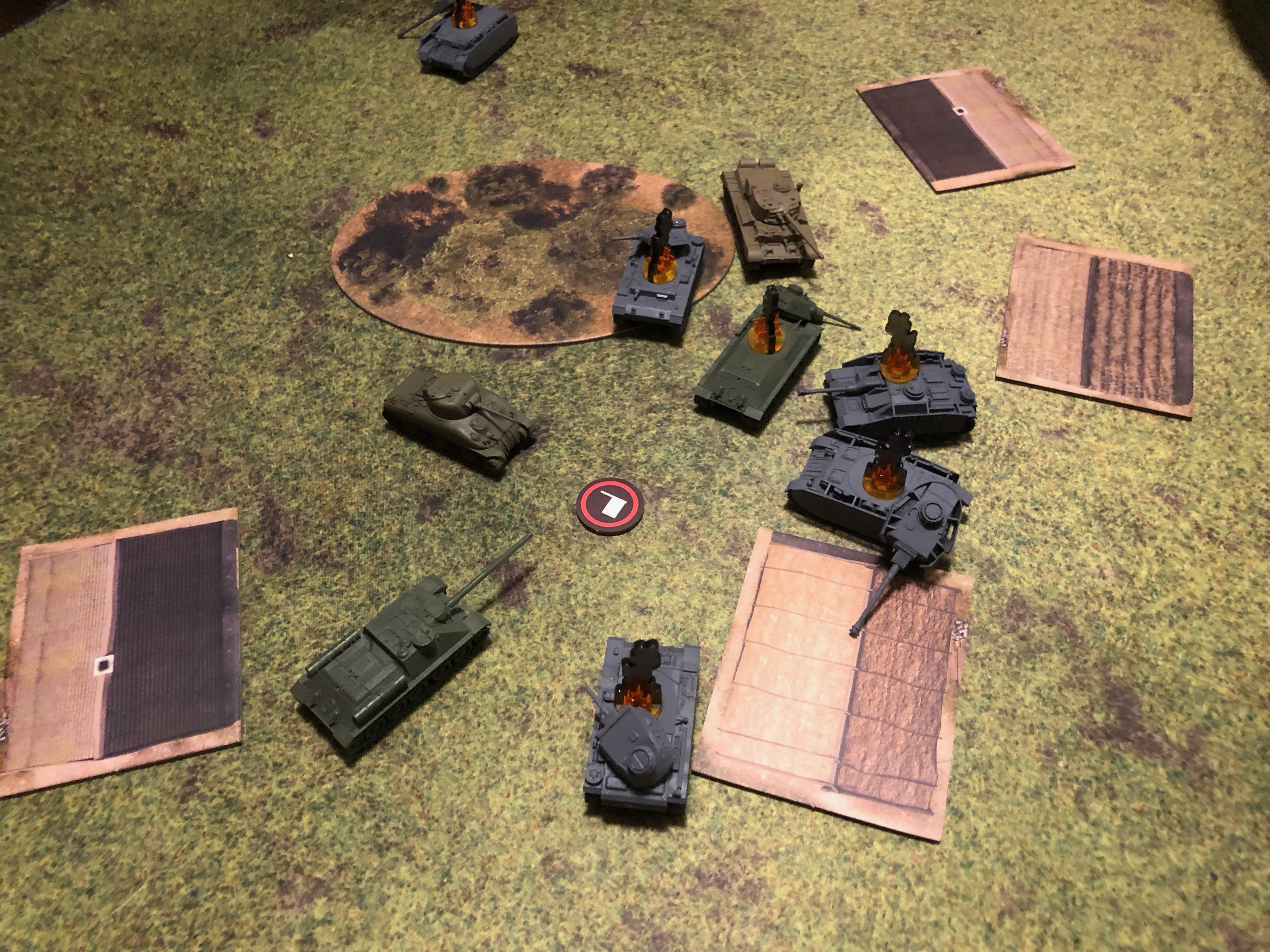 Six players, SIXTEEN tanks, > 2 hrs = FUN! | World of Tanks Miniatures Game