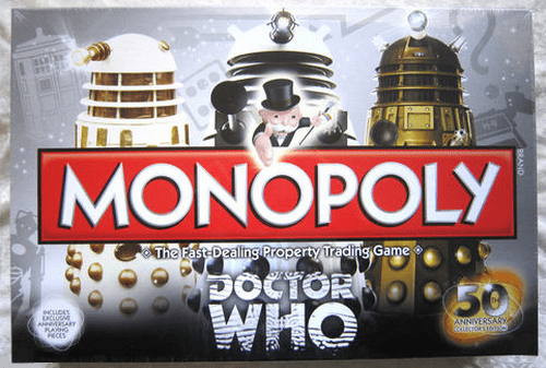 Hasbro 2012 Monopoly Doctor Who 50th Anniversary Collector's Edition for sale online