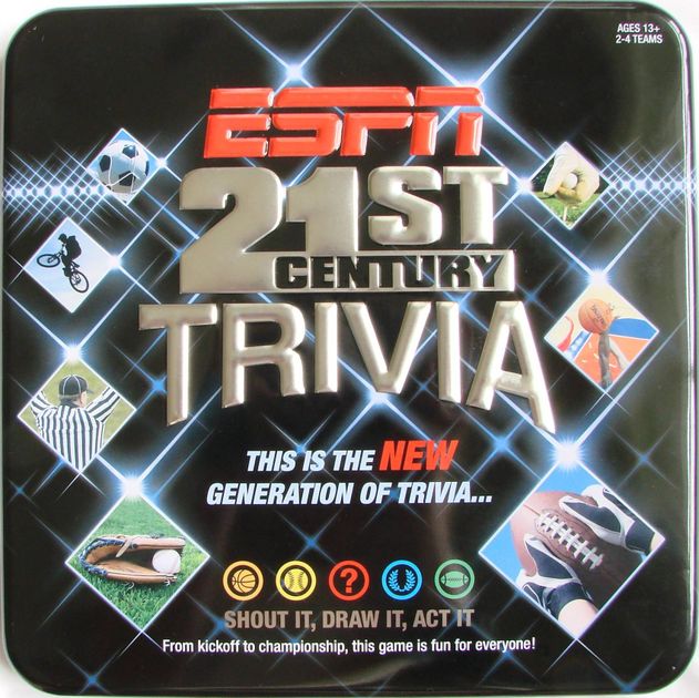 Espn 21st Century Trivia Board Game Boardgamegeek