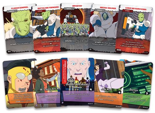 Επιτραπέζιο παιχνίδι: Invincible: The Card Game