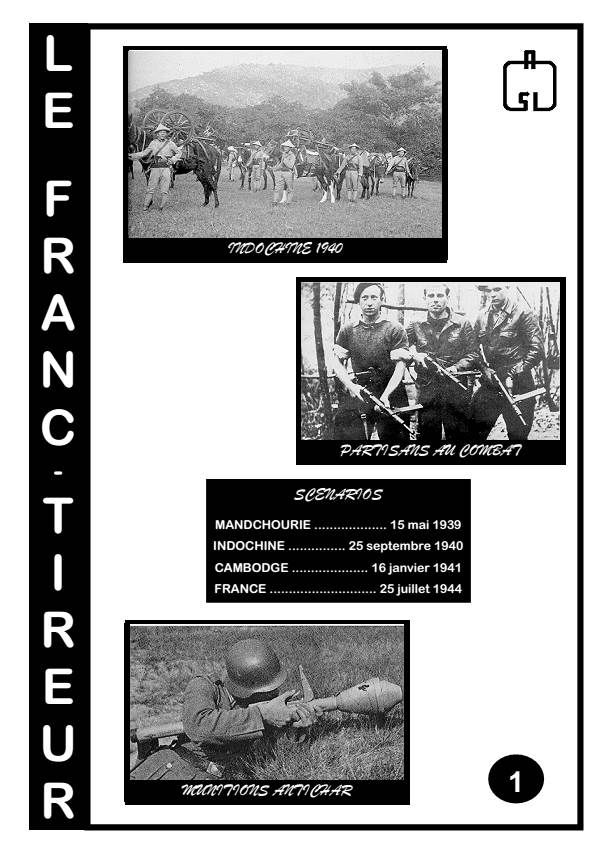 Le Franc-Tireur #1: Indochine 1940 cover art