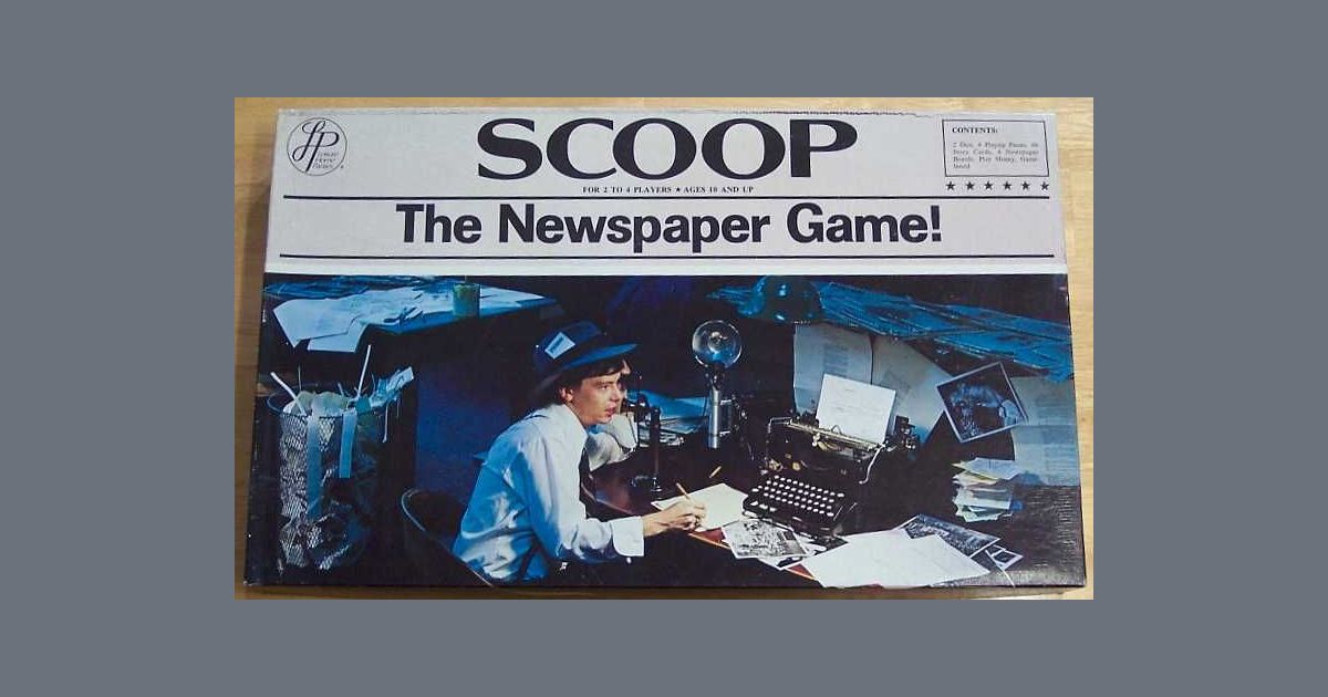 Scoop The Newspaper Game Board Game Boardgamegeek The settlers of catan is a strategy board game, where players must utilize their resources to build roads, settlements, and cities. scoop the newspaper game board game