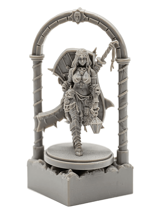 Kingdom Death: Monster – Indomitable Survivor: Oblouk Shield Arco