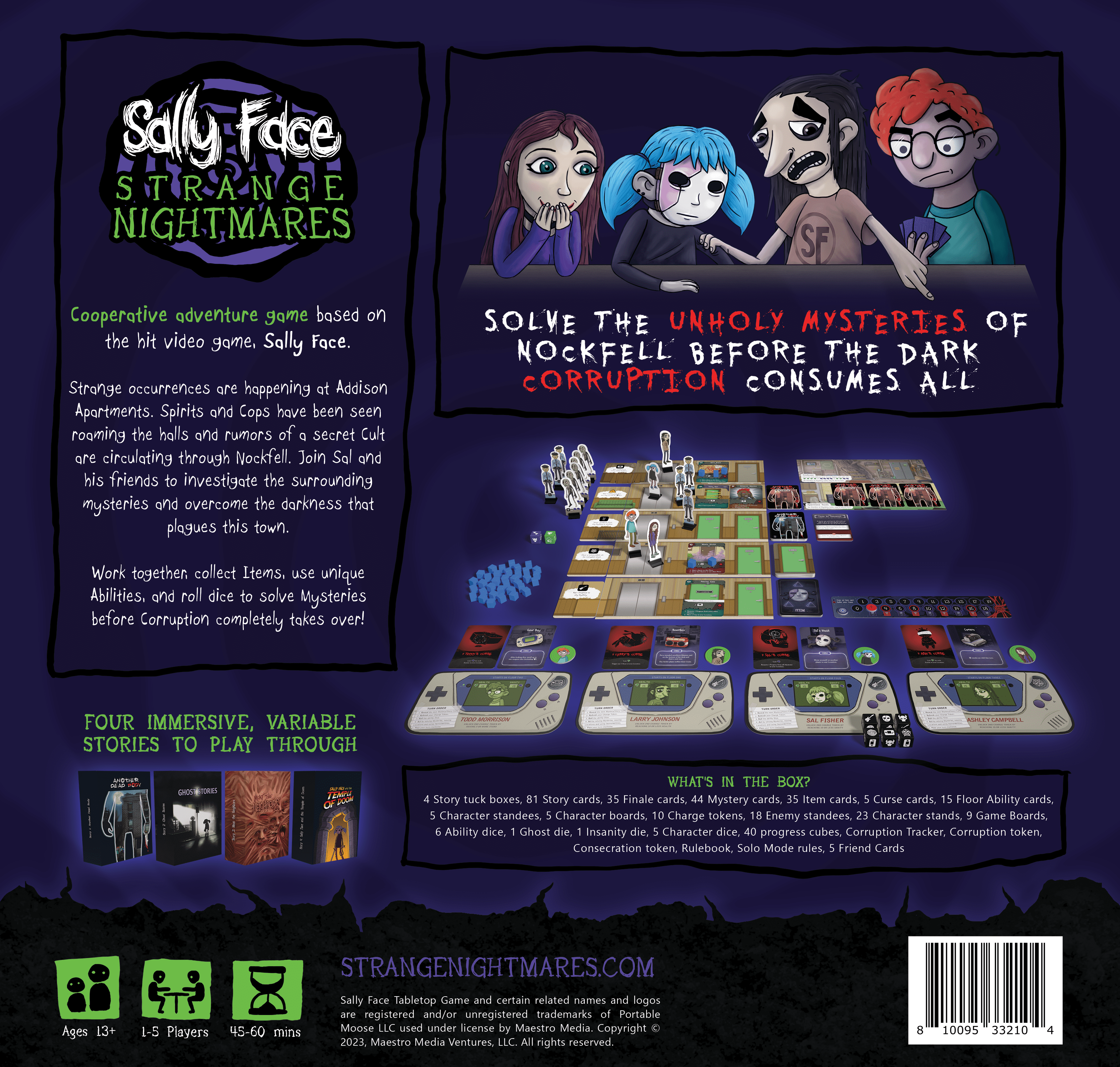 Sally Face: Strange Nightmares | Image | BoardGameGeek