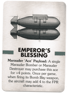Aeronautica Imperialis: Wings of Vengeance – Emperor's Blessing Card Cover Artwork