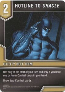 Batman: Arkham City Escape – Hotline to Oracle Promo card | Board Game |  BoardGameGeek