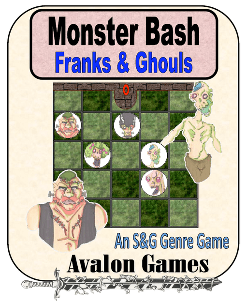 Monster Bash 2 Franks And Ghouls Board Game Boardgamegeek