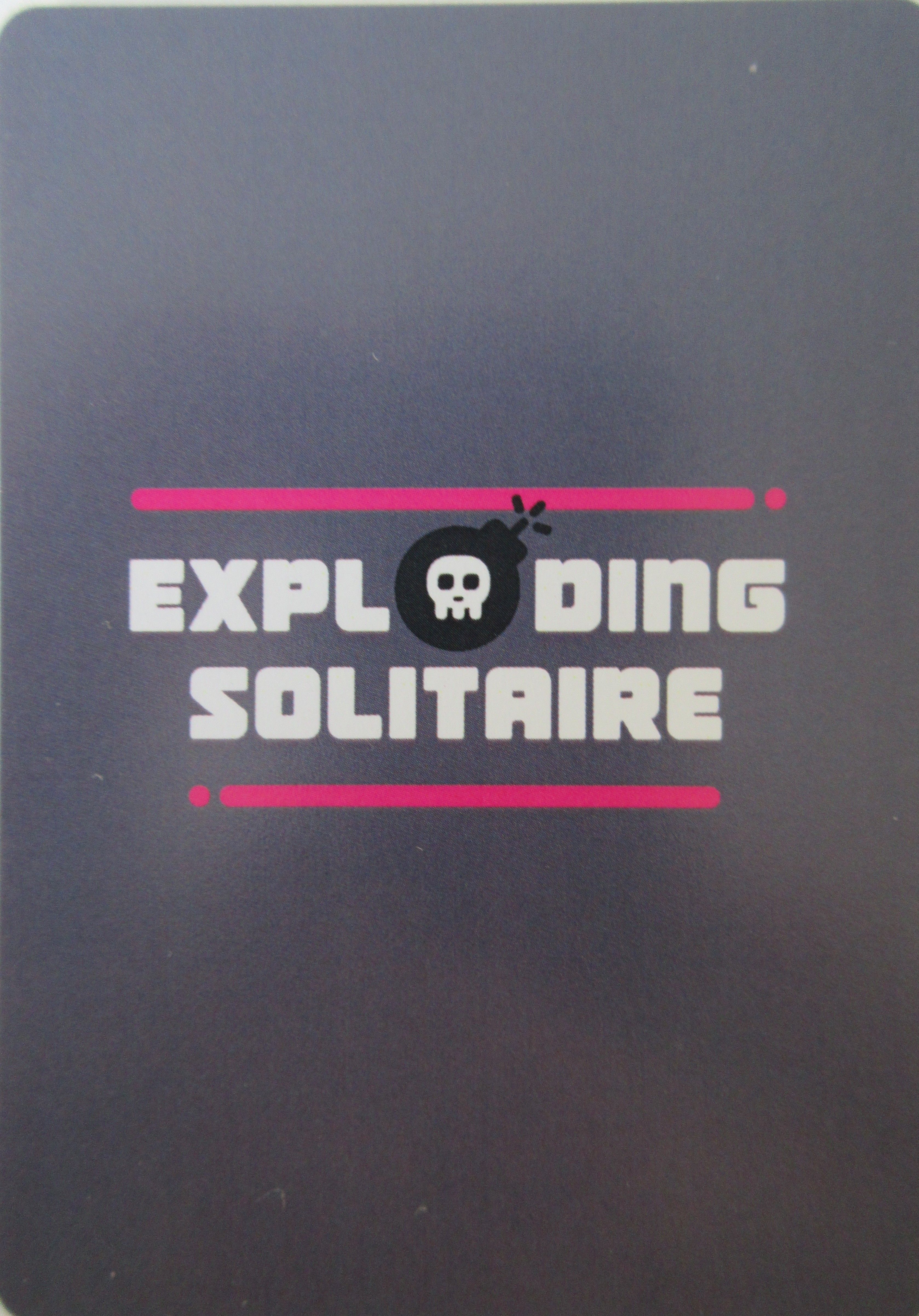 Cover art for Exploding Solitaire