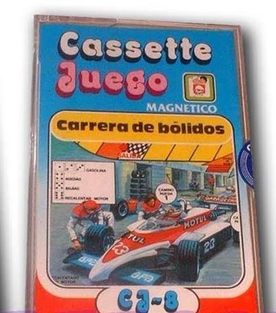 Cassette Juego: Carrera de Bolidos