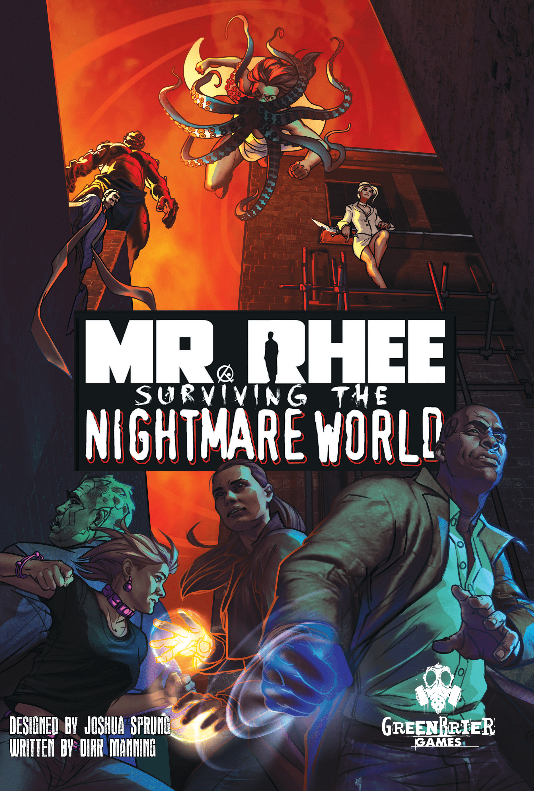 Mr. Rhee: Surviving the Nightmare World cover art