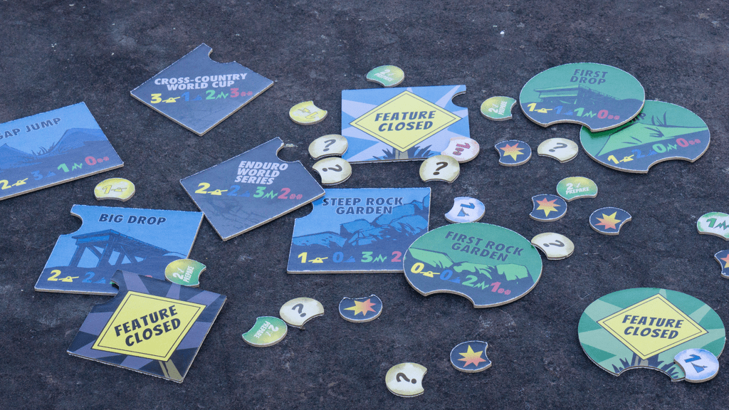 Illustration 8 de SEND IT! The Mountain Biking Board Game