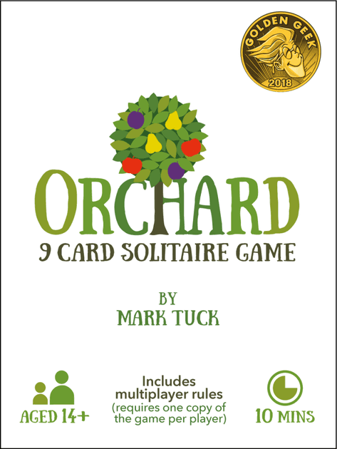 Orchard A 9 Card Solitaire Game Board Game Boardgamegeek