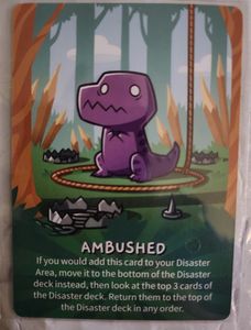 Happy Little Dinosaurs: Ambushed Promo Card, Board Game