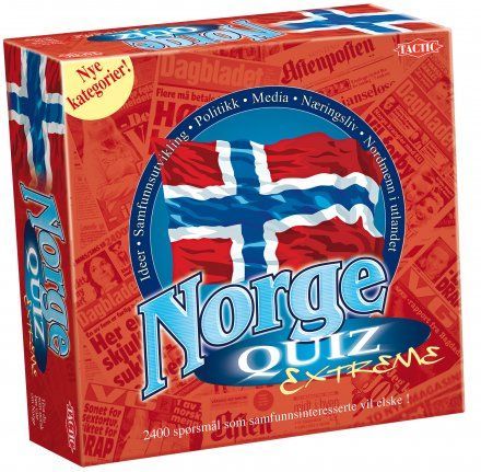 Norge quiz extreme cover art
