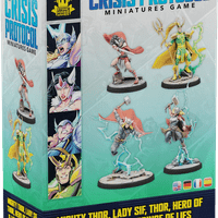 Marvel: Crisis Protocol – Mighty Thor, Lady Sif, Thor, Hero of Midgard & Loki, Prince of Lies