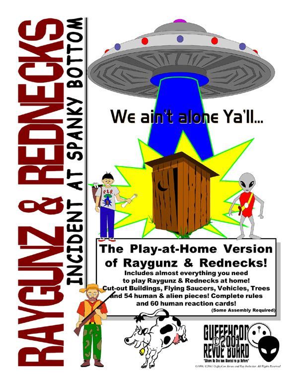 Portada de Raygunz & Rednecks: Incident at Spanky Bottom