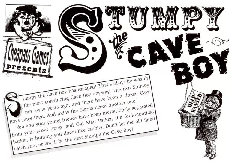 Coperta Stumpy the Cave Boy