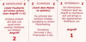 Millionen von Schwalben: Sonderkarten Euro2008