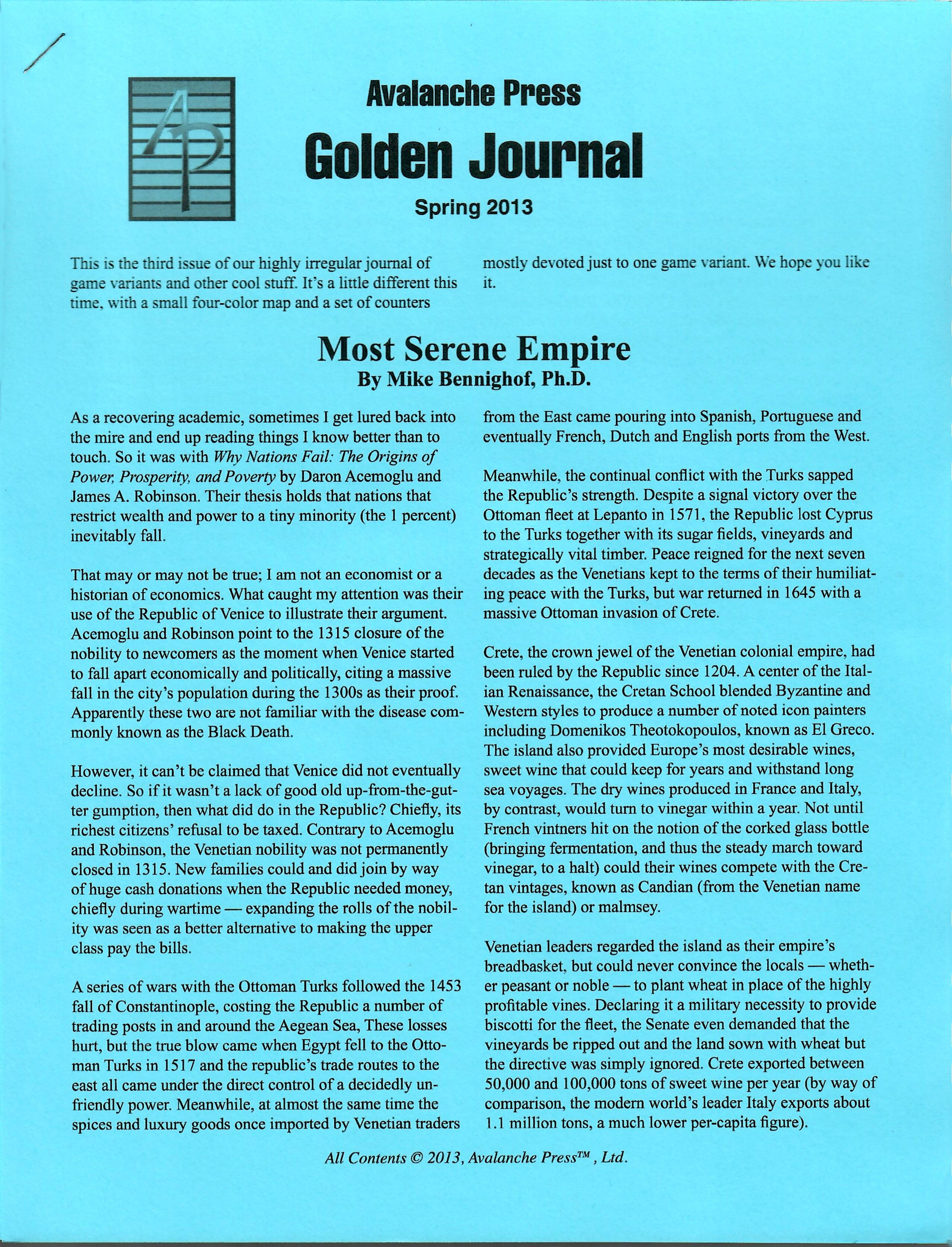 Soldier Kings: Most Serene Empire