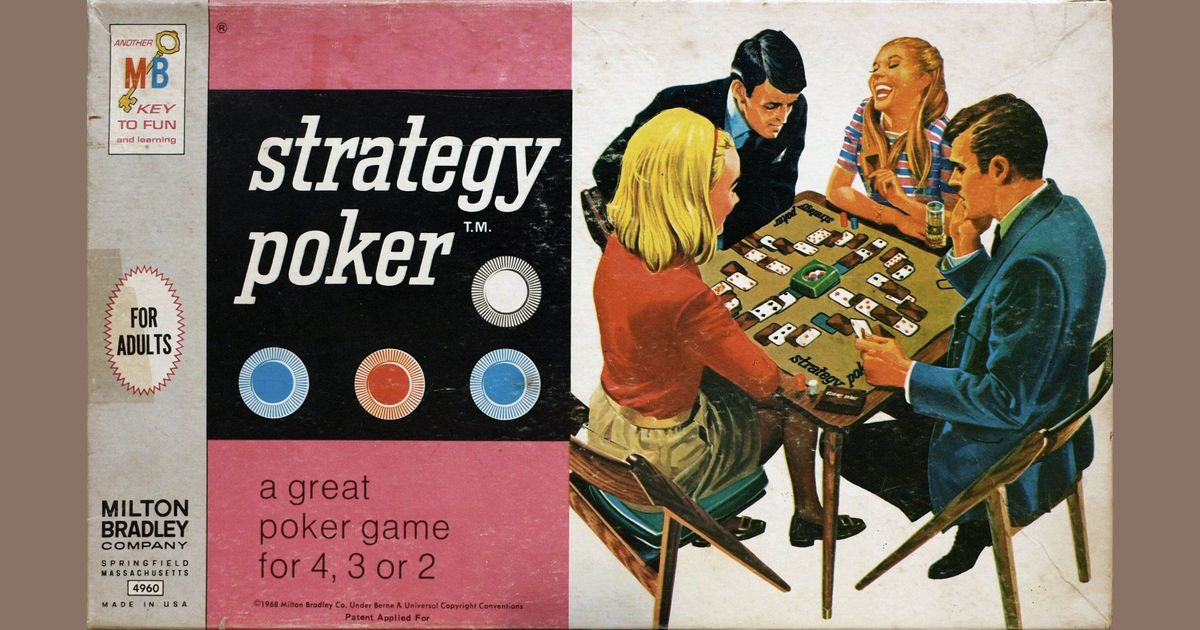 Strategy Poker Board Game BoardGameGeek