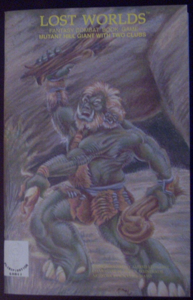 Lost Worlds: Mutant Hill Giant with Two Clubs