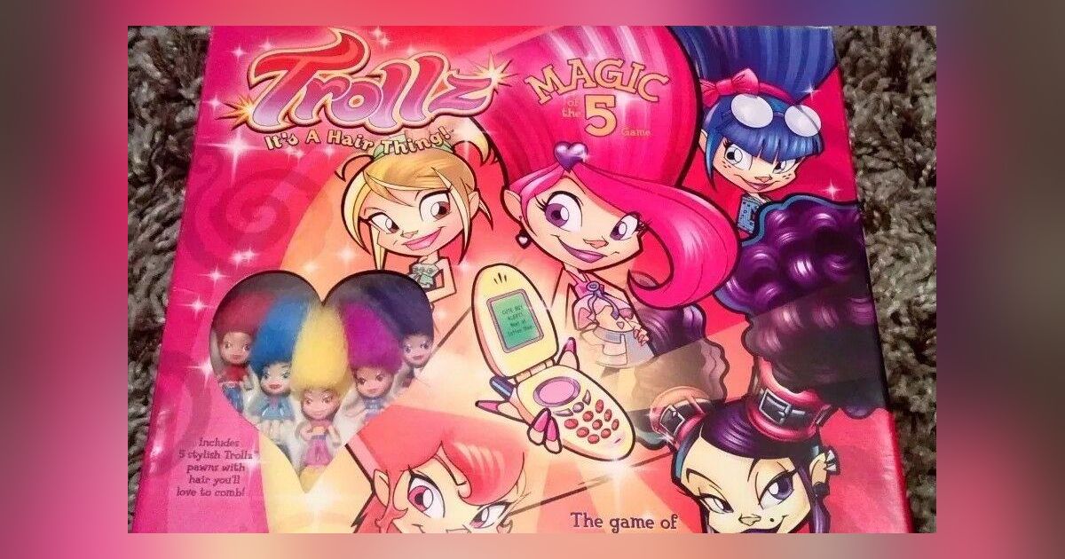 Trollz Magic of the 5 Game Board Game BoardGameGeek