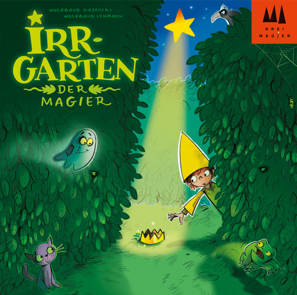 Irrgarten der Magier, Drei Magier Spiele, 2023 — front cover (image provided by the publisher)