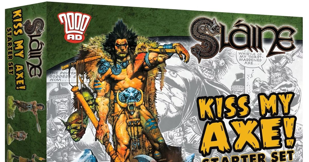 Sláine Kiss my axe! Board Game BoardGameGeek
