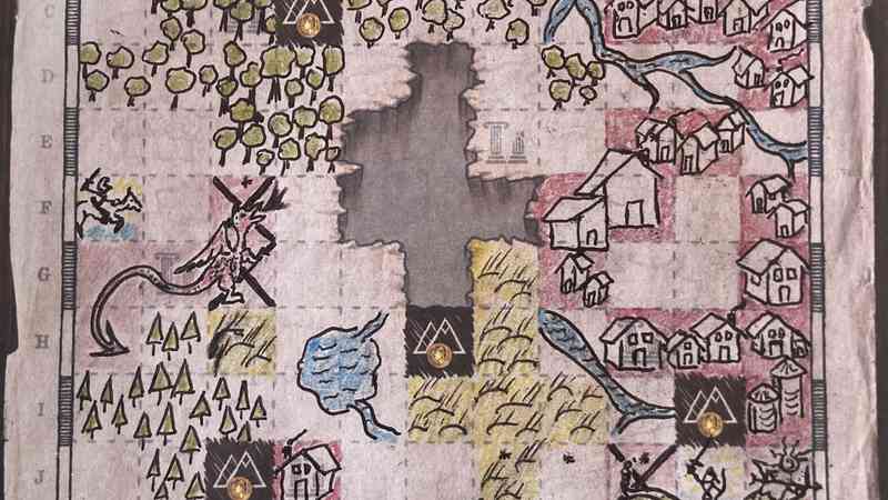 Cartographers Heroes - plateau de jeu