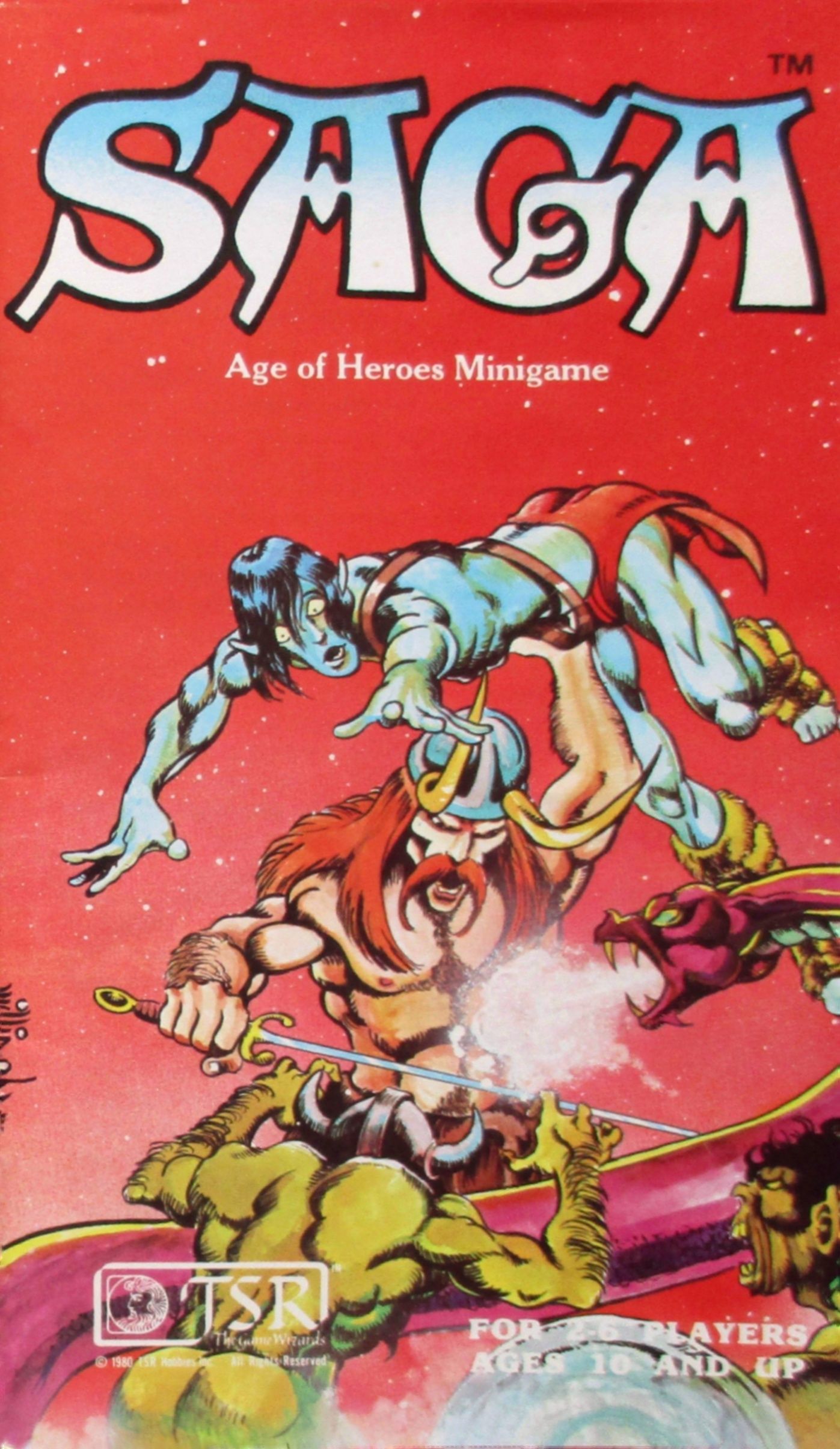 Boîte du jeu Saga