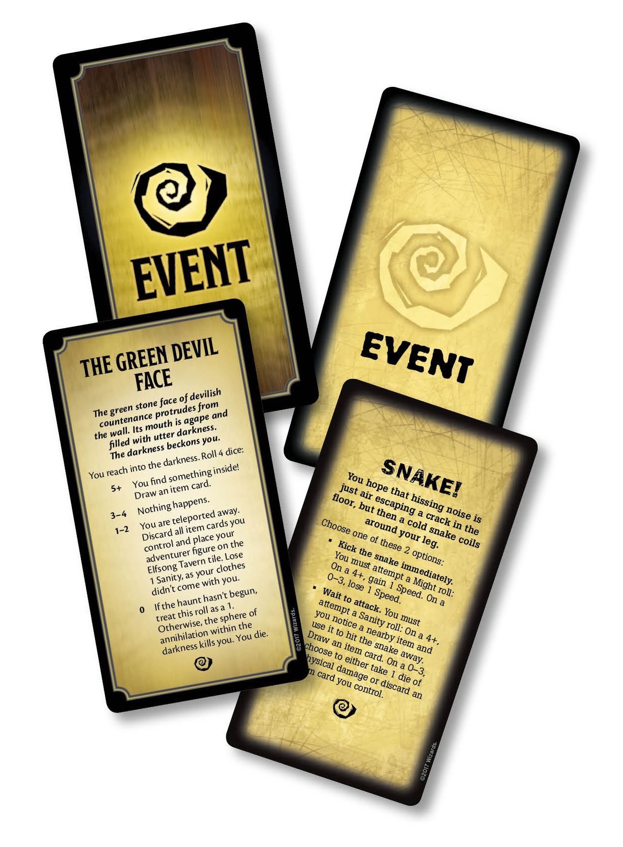 Betrayal at Baldur&#039;s Gate and House on the Hill Promo Cards