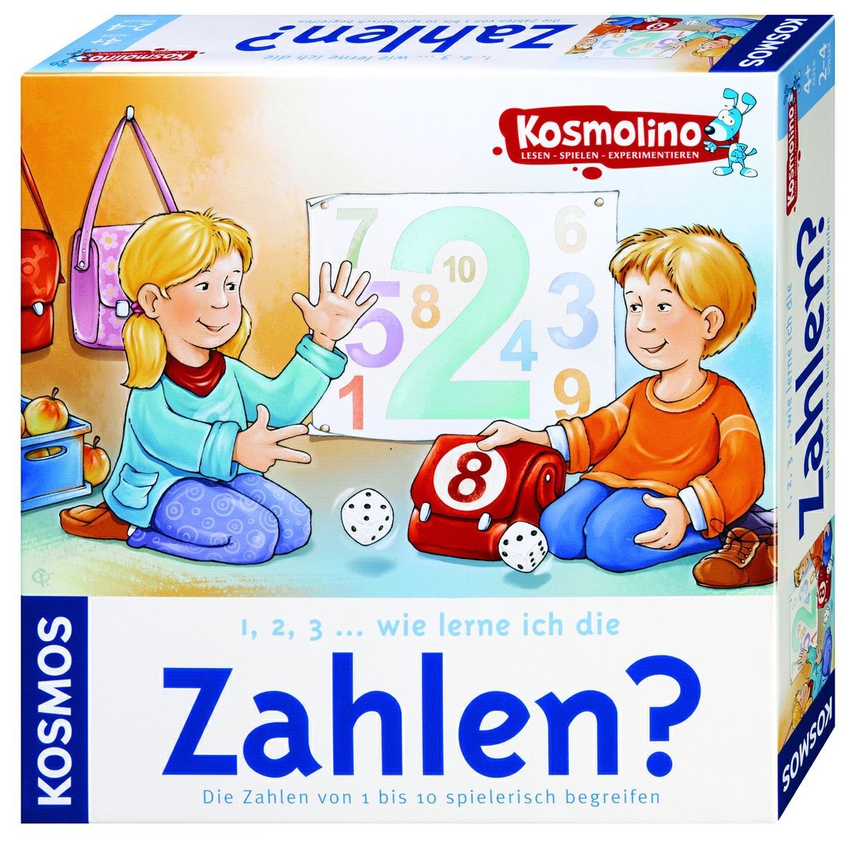 Coperta 1, 2, 3 ... wie lerne ich die Zahlen?