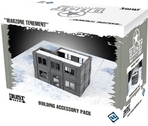 Dust Tactics: Building Accessory Pack – "Warzone Tenement"