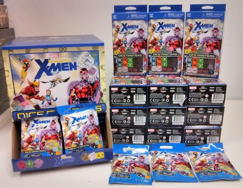 Marvel Dice Throne Marvel Dice Masters : The Uncanny X-Men Starter Set  Marvel Dice Masters Uncanny X-Men Gravity Feed 90 Packs
