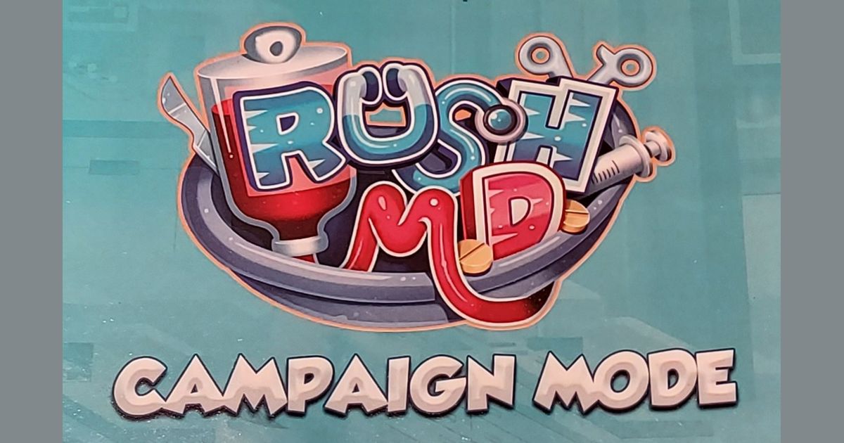 Rush M.D. Campaign Mode Board Game BoardGameGeek