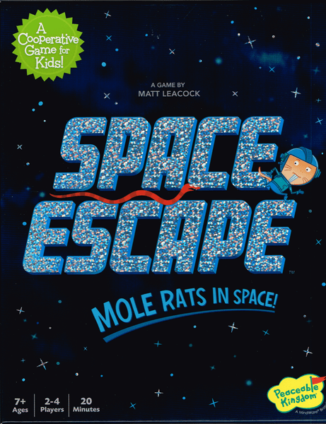 Box cover for English version with "Space Escape" title