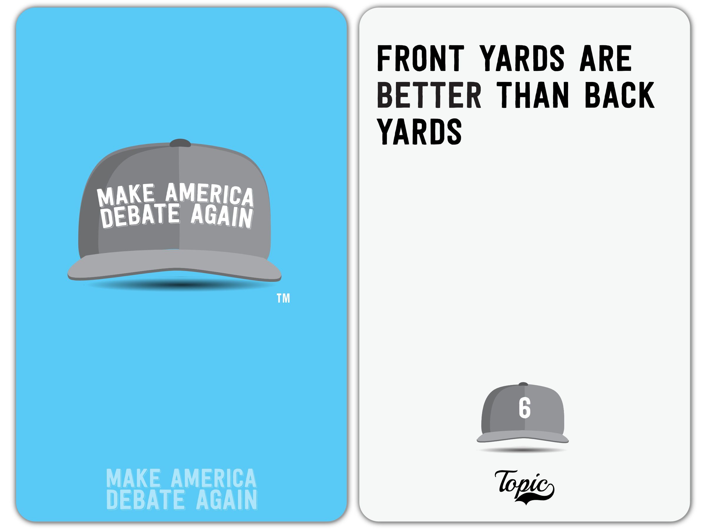 Make America Debate Again