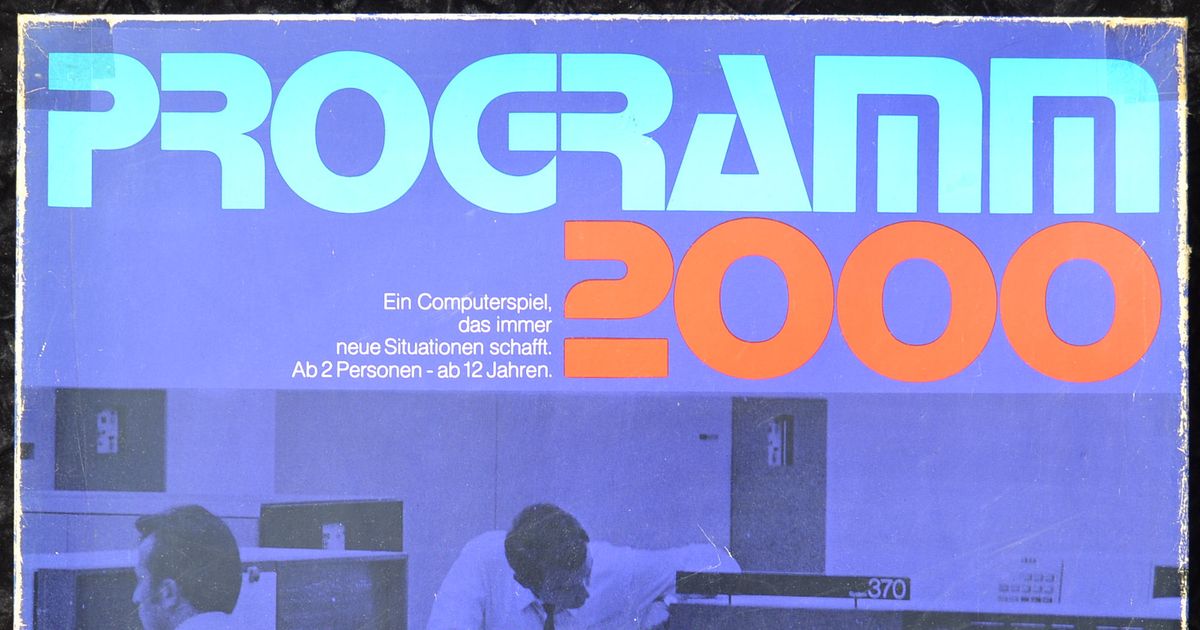 Programm 2000 | Board Game | BoardGameGeek