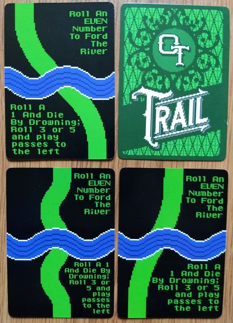 Card Game Erasable Marker The Oregon Trail Card Game